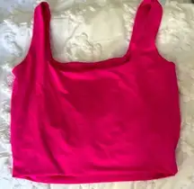 cute hot pink top- never worn size 4