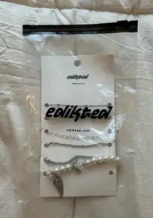 brand new silver edikted bracelet pack 