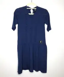 Runaway Navy Blue Sweater Dress