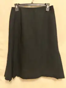 Anne Klein Black Suit‎ Skirt Size 6