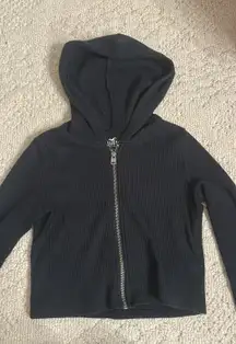 Cropped Zip-Up Hollister