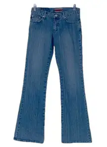 Vintage Z Cavaricci jeans size 5 cotton blend denim lined pattern lightweight