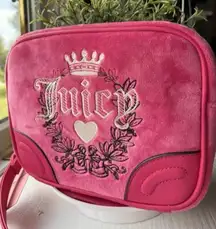 Juicy Couture Velour Free Love Heritage Crossbody Bag​​NWT​