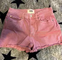 Vs Pink Denim Shorts 