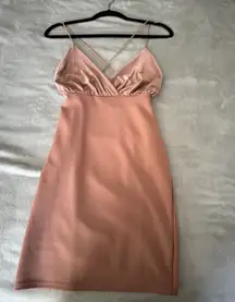 Pink Bodycon Dress