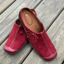 Genuine suede leather slip ons🎈🎈