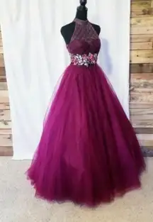 Two Piece Prom Dress