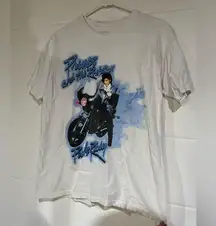 Purple rain graphic tee small/medium