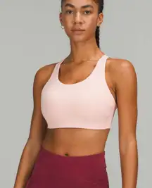 Lululemon Energy Bra *High Support B–DDD Cups in Pink Mist Women’s Size 40D