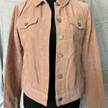 Ashley By 26 International Tan Corduroy Jacket Fitted Style