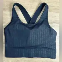 Nike Dri-FIT Swoosh Black Crossback sports Bra DM0553 010