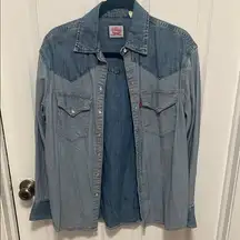 Levi’s Denim Button Down Shirt