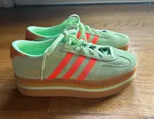 Adidas Women’s platform gazelle sneakers 