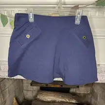 Lilly Pulitzer Madison skort in true navy size S built in shorts