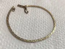 Vintage 18KGP Dainty Bracelet