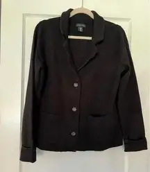 Adrienne Vittadini Black Cardigan XL