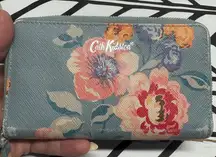 Cath Kidston Floral Wallet - Blue & Pink