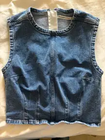Abercrombie Denim Shell Top