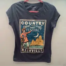 Wound Up 'Under the Stars Country Festival Nashville' Graphic Tee Shirt XL