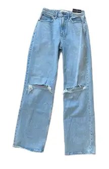 Abercrombie & Fitch 90s relaxed, high-rise curve love jeans size 4 new withtags