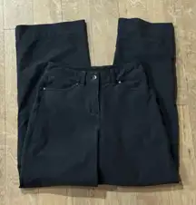 Lululemon City Sleek 5 Pocket wide-leg pants in black Size 25