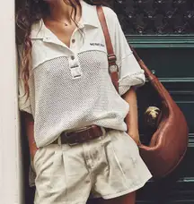 #82 NWT Free People Idle Hands Sling in Bronzer Brown