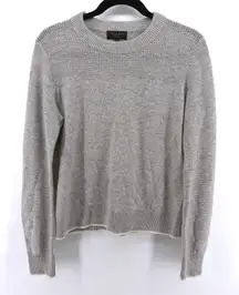 Rag & Bone 100% Cashmere Yorke Crewneck Sweater Women's Medium Quiet Luxury