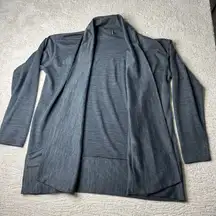 Women's Kuhl‎ Large Grey Long Sleeve Open Cardigan