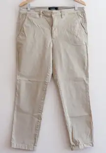 Lauren Ralph Lauren Chino Pants‎ Straight Leg Khaki Size 12 Office Black Label