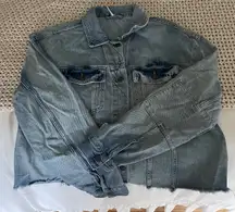 Distressed Jean Jacket