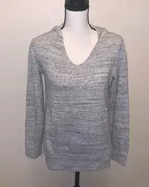 SO grey comfy lounge life hoodie sweatshirt