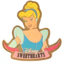 Disney  Store Cinderella Sweethearts Pin - Limited Edition Collectors Pin