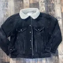 Celebrity Pink Black Jean jacket size Small