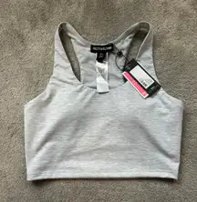 Gray Sports Bra