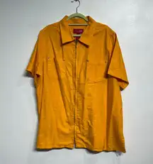 Venezia Jeans Yellow Linen Blend Blouse Sz 18/20 NWT
