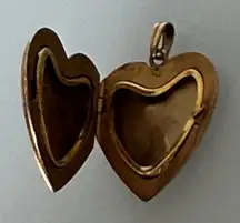 10k real solid gold Gold Heart Locket Pendant​