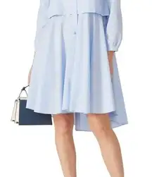 Emporio Armani Blue Layered Swing Dress