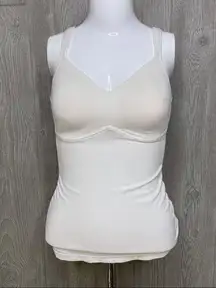 rhonda shear structured cup compression tank top under shirt shapewear s