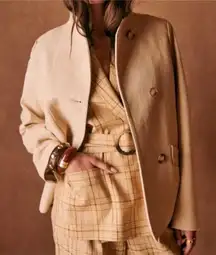 SEZANE Manteau Kalvin Coat Size 42 / 10 NWT