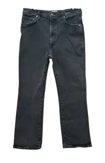 AGOLDE Women's 90s Pinch Waist Jeans Black Size 31 High Rise Cotton Pants #V1-8