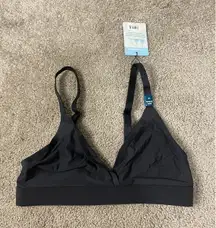 New Tommy John Women's Air Triangle Bralette, Black Size XS