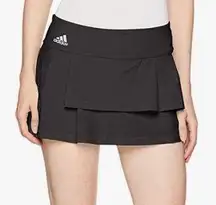 Adidas Advantage Tennis Skort Black Size XL Pickleball Golf Pocket Skirt Active