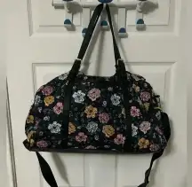 Flower women gym/luggage bag