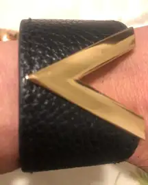 Designer Style Leather Cuff