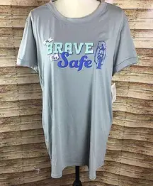 NWT LULA ROE Grey LIV T-SHIRT