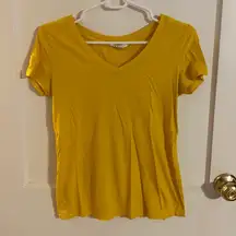 Forever 21 Plain Yellow T-Shirt