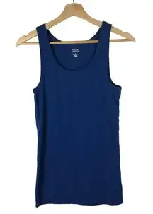 Falls Creek  Royal Blue Scoop Neck Tank Top L