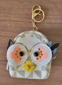 Beautiful owl-shaped keychain Coin purse 