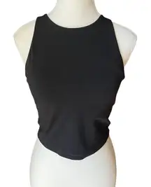 Old Navy Active Black Powerchill‎ Tank Top Sleeveless Athletic Workout Sz M