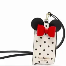 Kate Spade NWOT - ♠️  X Disney Minnie Mouse Lanyard - Sold Out